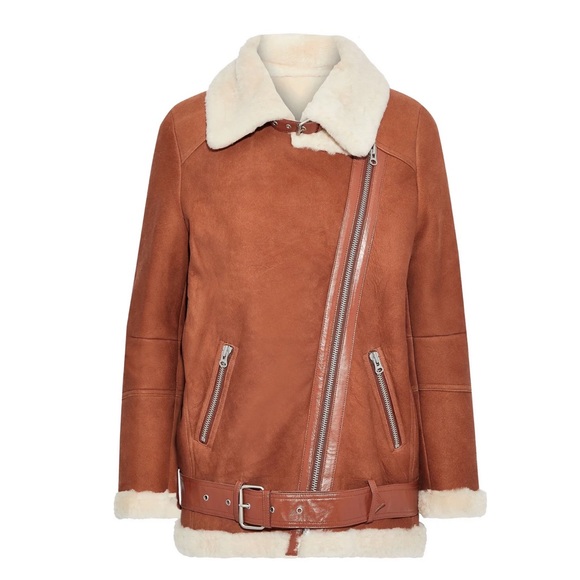 Muubaa Jackets & Blazers - Muubaa Darma Aviator Shearling Jacket